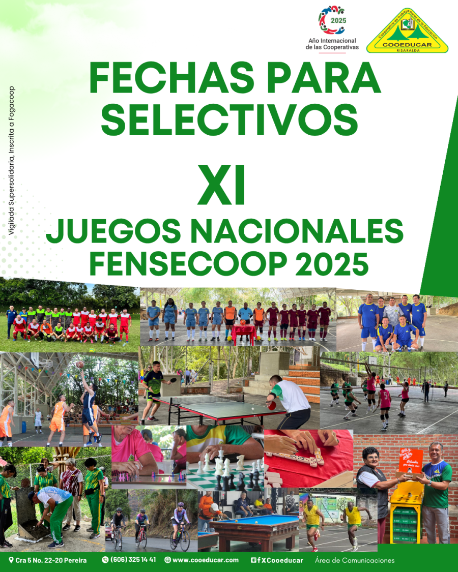 juegos nacionales fensecoop 5
